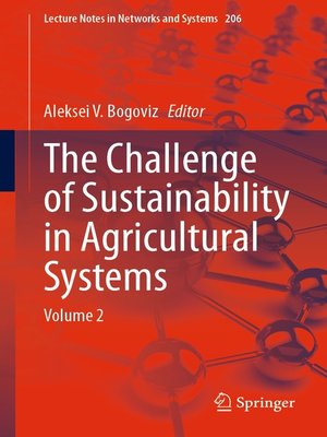 cover image of The Challenge of Sustainability in Agricultural Systems